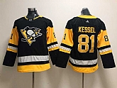 Youth Pittsburgh Penguins 81 Phil Kessel Black Adidas Jersey,baseball caps,new era cap wholesale,wholesale hats